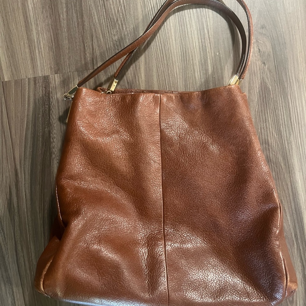 Coach Brown Leather Shoulder Bag